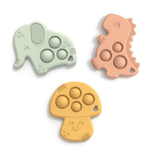 Silicone Baby Teether Set