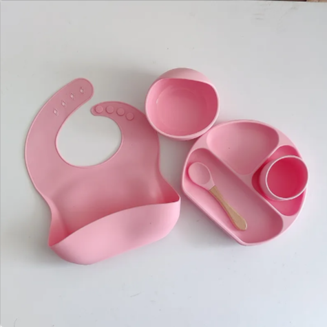Silicone Feeding Set