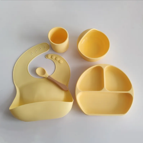 Silicone Feeding Set